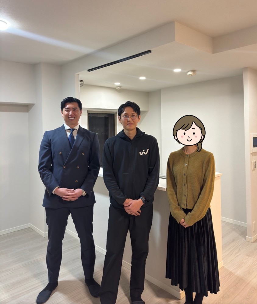 決め手は【正直な提案と人柄】